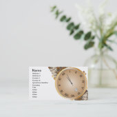 Carte De Visite Montre moderne (Debout devant)