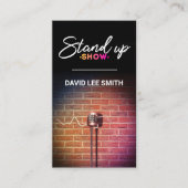 Carte De Visite Montrer (Devant)