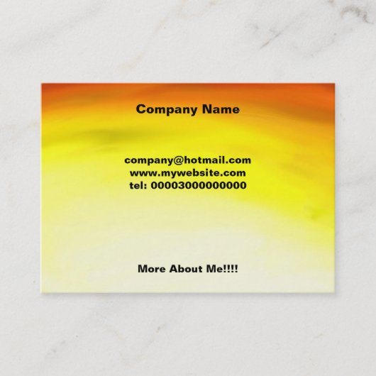 Carte De Visite Montrer la main du doigt (Devant)