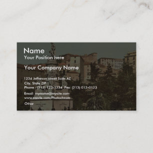 Carte De Visite Monument de Columbus, cru Photochrom de Gênes,