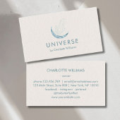 Carte De Visite Moon Crystal Energy Healer