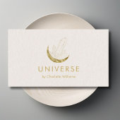 Carte De Visite Moon Crystal Energy Healer