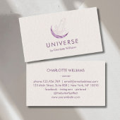 Carte De Visite Moon Crystal Energy Healer