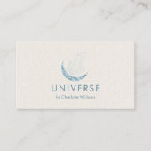 Carte De Visite Moon Crystal Energy Healer (Devant)