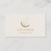 Carte De Visite Moon Crystal Energy Healer QR-Code (Devant)