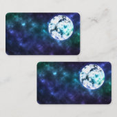 CARTE DE VISITE MOON STARS FANCY (Devant / Derrière)