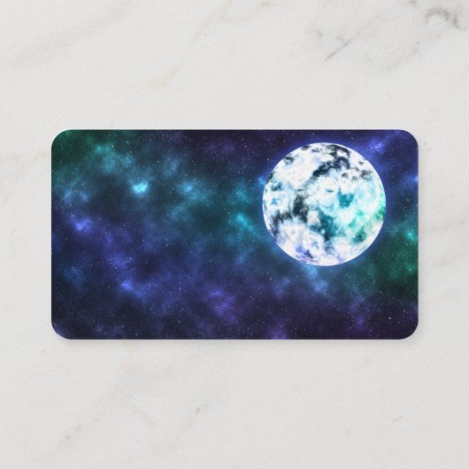 CARTE DE VISITE MOON STARS FANCY (Dos)