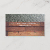 Carte De Visite Moquette en marbre (Dos)