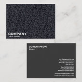 Carte De Visite Moquette laine (Devant / Derrière)