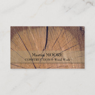 Carte De Visite Morceau de surface réaliste approximative rustiqu