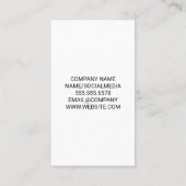 Carte De Visite Morceaux d'échecs à bord | Jeu de plateau (Dos)