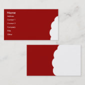 Carte De Visite Mordez-moi (Devant / Derrière)