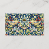 Carte De Visite Morris - Framboise Voleur d'oiseaux et de fleurs (Dos)