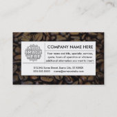 Carte De Visite mort avant café beiche (Dos)