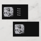 Carte de visite mort vivant de jouets (Devant / Derrière)