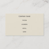 Carte de visite Mosaic Grey (Dos)