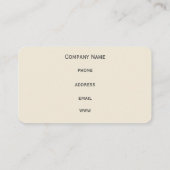 Carte de visite Mosaic Grey (Dos)