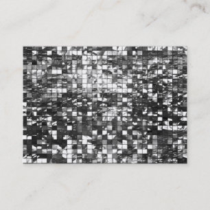 Carte De Visite Mosaïque Abstraite