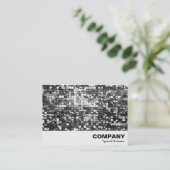 Carte De Visite Mosaïque Abstraite (Debout devant)