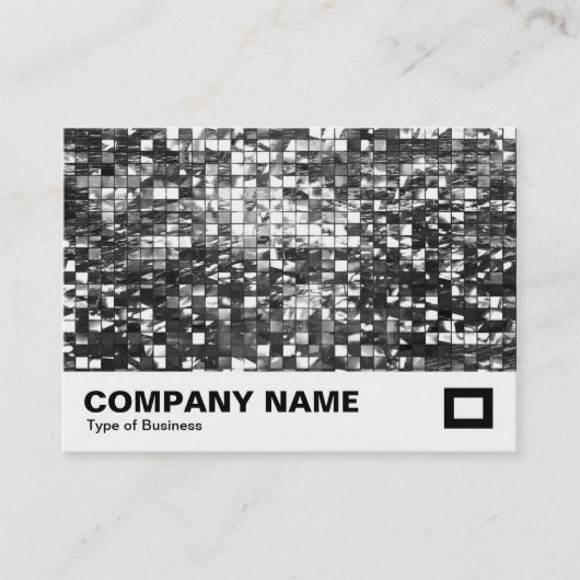 Carte De Visite Mosaïque Abstraite (Devant)