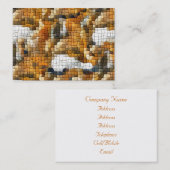 CARTE DE VISITE MOSAÏQUE FOX (Devant / Derrière)