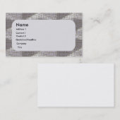 Carte De Visite Mosaïque gris (Devant / Derrière)