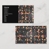 Carte De Visite Mosaïques de Digitals (Devant / Derrière)