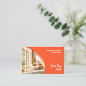 Carte De Visite Mot de passe de l'invité Internet Wi-Fi (Debout devant)