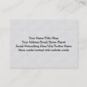 Carte De Visite Motel de clown (Dos)