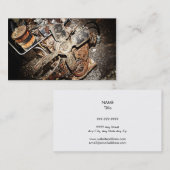 Carte De Visite Moteur (Devant / Derrière)