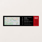 Carte De Visite Moteur automobile, Auto Mécanique & Réparations, D (Intérieur déplié)