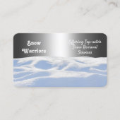 Carte De Visite Moteur de neige (Devant)