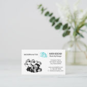 Carte De Visite Moteur de voiture Piston | Une clé à main (Debout devant)