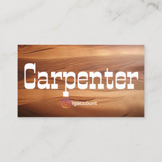 Carte De Visite Moteur rustique moderne et simple (Dos)