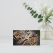 Carte De Visite Moteur vintage (Debout devant)