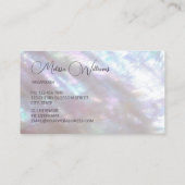 Carte De Visite Mother-of-pearl Shimmering (Dos)