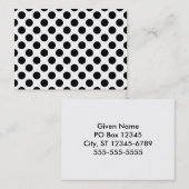 Carte De Visite Motif (Devant / Derrière)