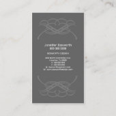 Carte De Visite Motif 2-Card (Dos)