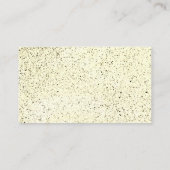 Carte De Visite Motif à bordure moderne (Dos)