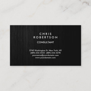 Carte de visite Motif à effet gris tendance
