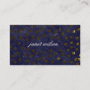Carte De Visite motif à texture tachetée chic