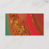 Carte De Visite motif abstrait. (Dos)