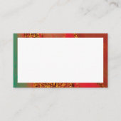 Carte De Visite motif abstrait. (Devant)