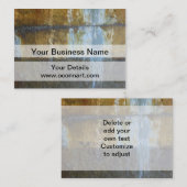 Carte De Visite Motif abstrait (Devant / Derrière)