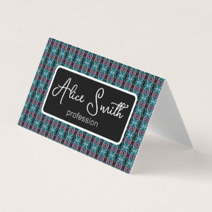 Carte De Visite motif Abstrait sans soudure
