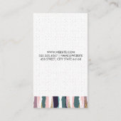 Carte De Visite Motif bohème (Dos)