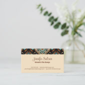 Carte De Visite Motif Boho occidental (Debout devant)