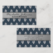 Carte De Visite Motif botanique (Devant / Derrière)