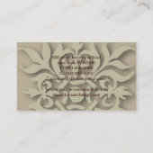 Carte De Visite Motif--Carte 2 (Dos)