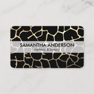 Carte De Visite Motif Chic Contemporain